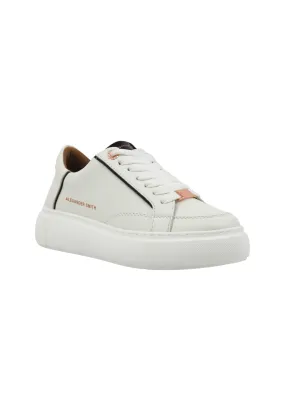 ALEXANDER SMITH Ecogreenwich Sneaker Donna White Black EGW7347