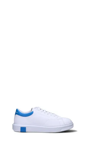 ARMANI EXCHANGE Sneaker uomo bianca/azzurra in pelle