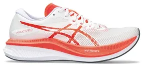 Asics Magic Speed 3 Scarpe da Corsa Donna Bianco Rosso