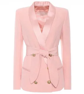 Blazer da donna bianco nero rosa Blazer da giacca firmato bianco nero di alta qualità