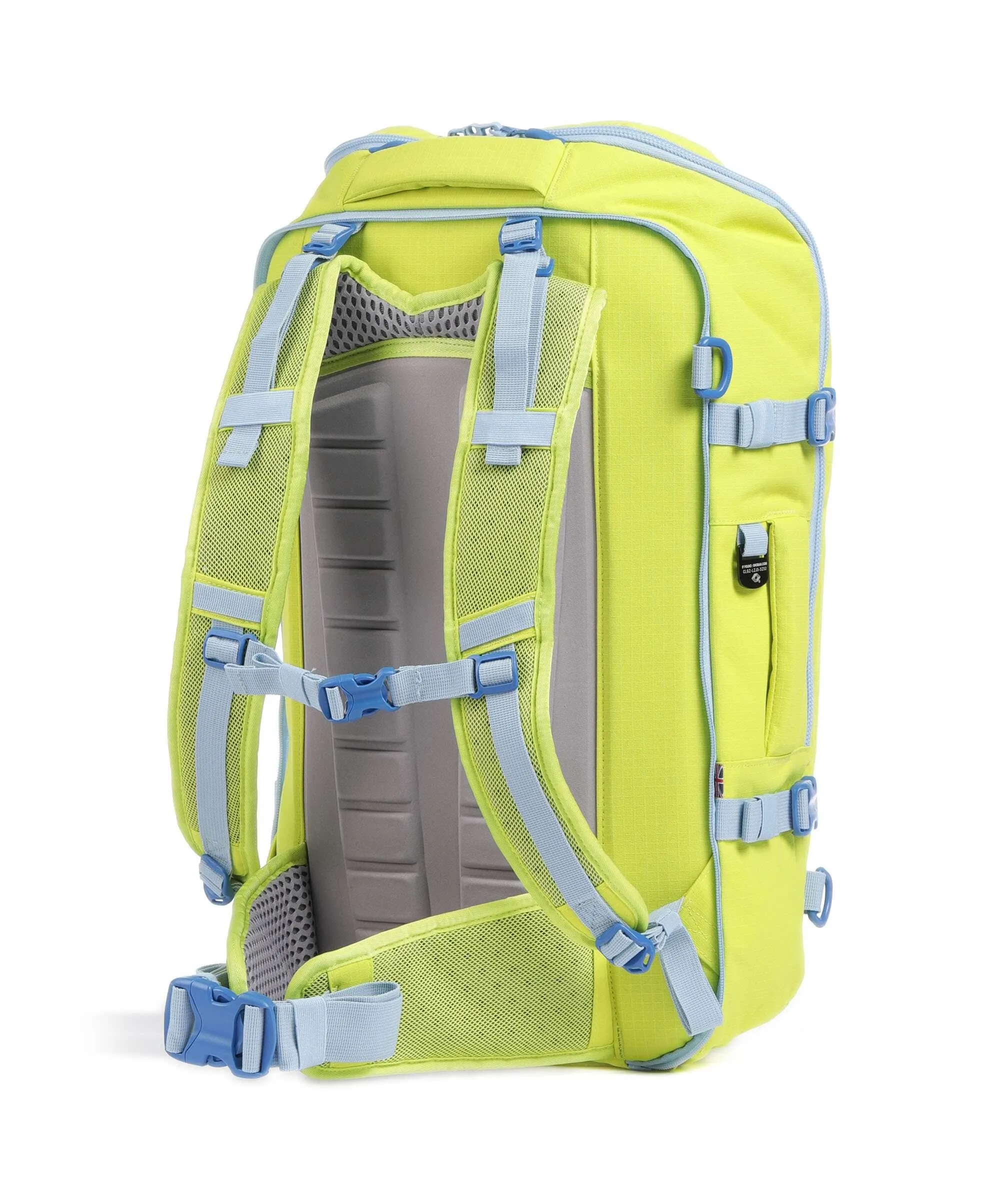  Cabin Zero ADV Pro 42 Zaino da viaggio 17″ nylon giallo verde  