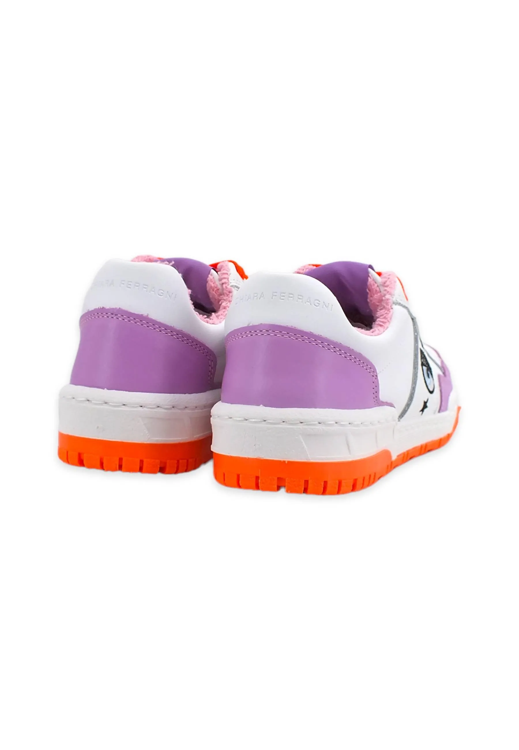 CHIARA FERRAGNI Sneaker Low Donna White Violet CF3003-136