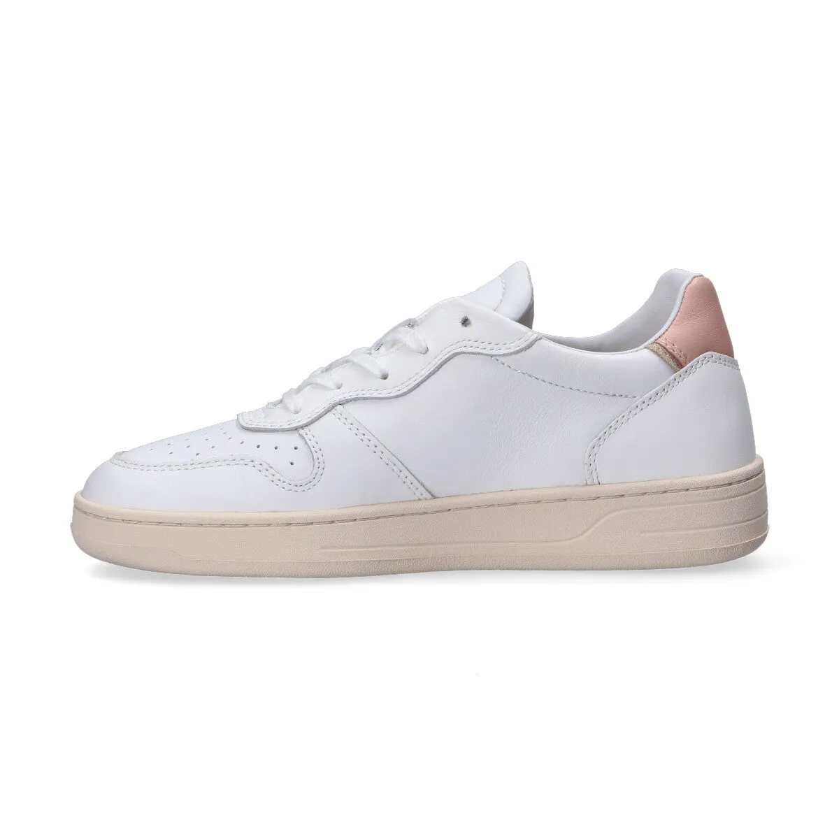 D.A.T.E. sneaker Court Mono white pink