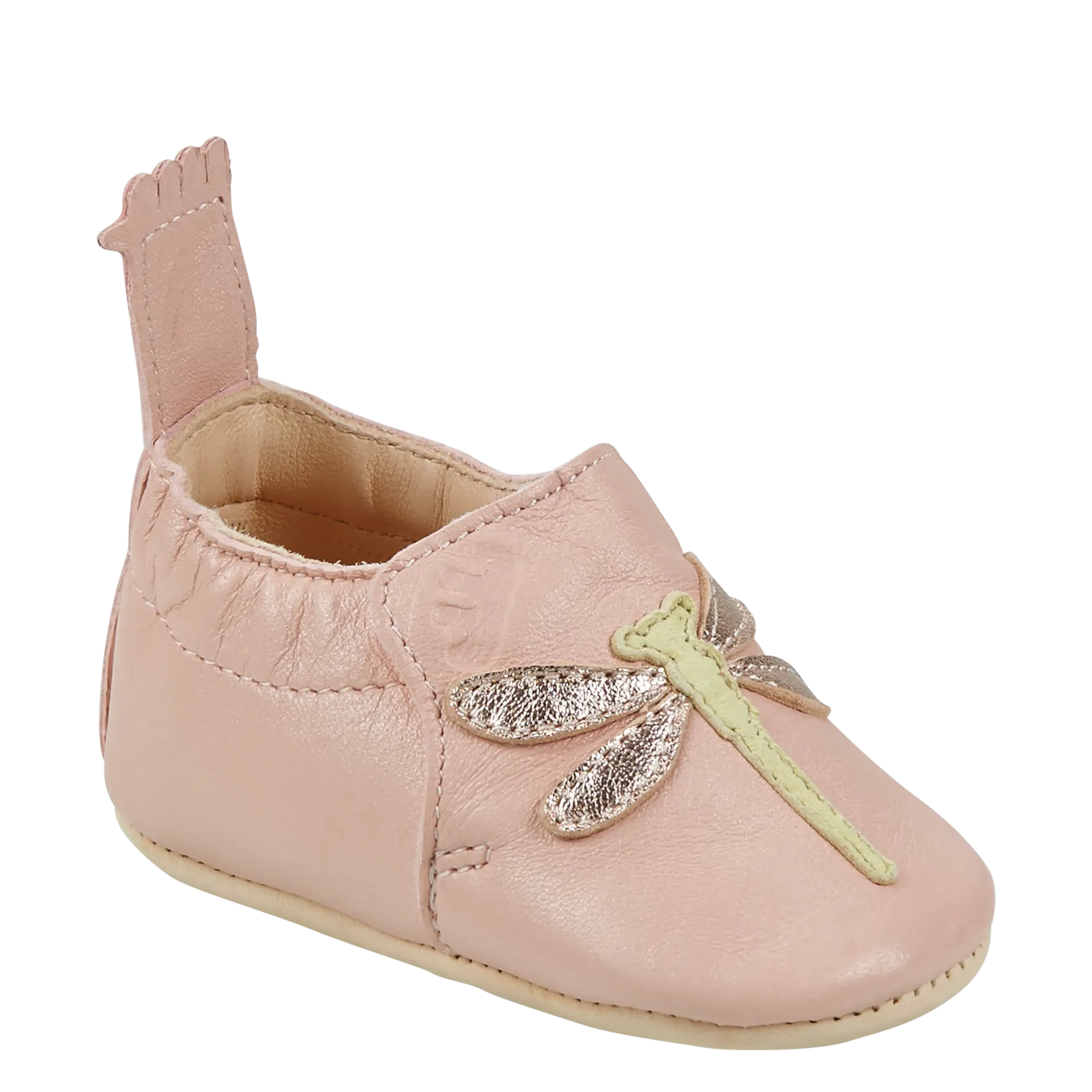  EASY PEASY   MY BLUMOO LIBELLULE - Pantofole in pelle | Rosa