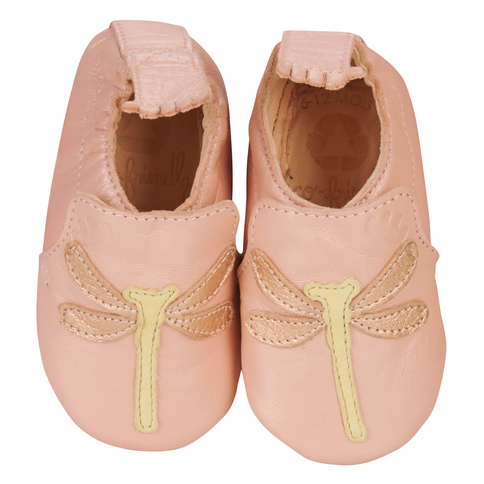  EASY PEASY   MY BLUMOO LIBELLULE - Pantofole in pelle | Rosa