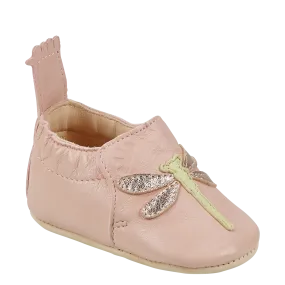  EASY PEASY   MY BLUMOO LIBELLULE - Pantofole in pelle | Rosa