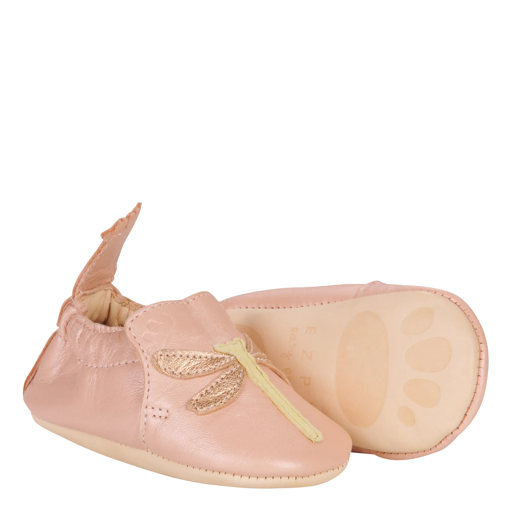  EASY PEASY   MY BLUMOO LIBELLULE - Pantofole in pelle | Rosa