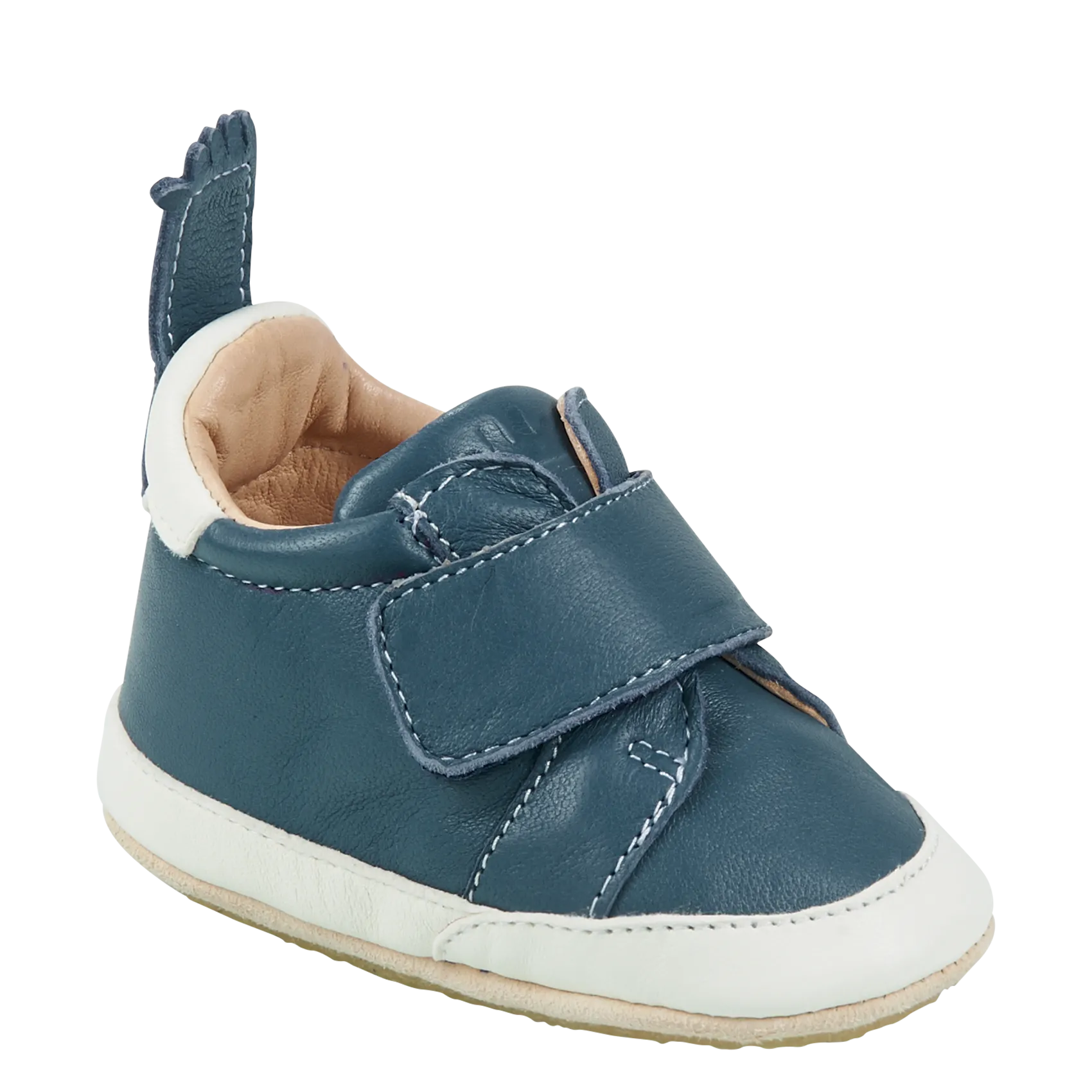  EASY PEASY   MY BLUMOO - Pantofole in pelle | Blu