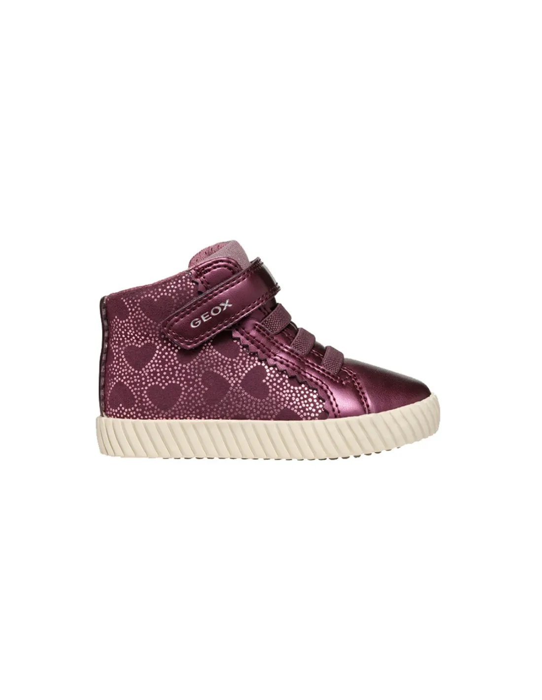 Geox B Mirroless Girl sneaker alta  