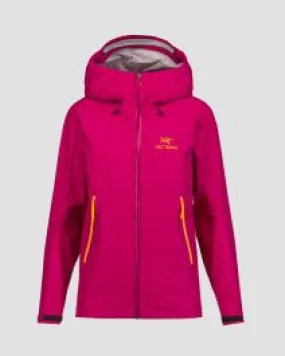 Giacca rosa hardshell da donna Arcteryx Beta LT