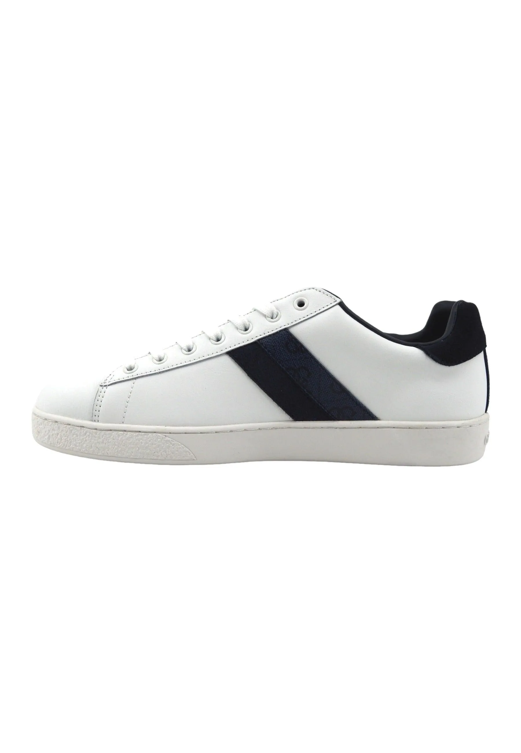 GUESS Sneaker Uomo White Blue FMPNOILEP12