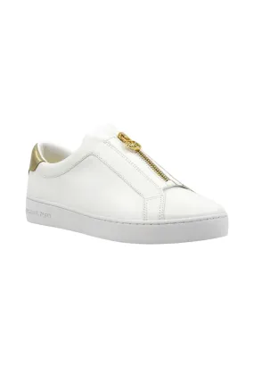 MICHAEL KORS Keaton Sneaker Donna Pale Gold Bianco 43R4KTFP2L