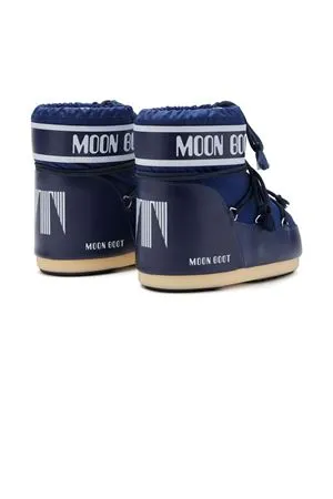 MOON BOOT Calzature,Stivaletti Icon Low Blu in Nylon 