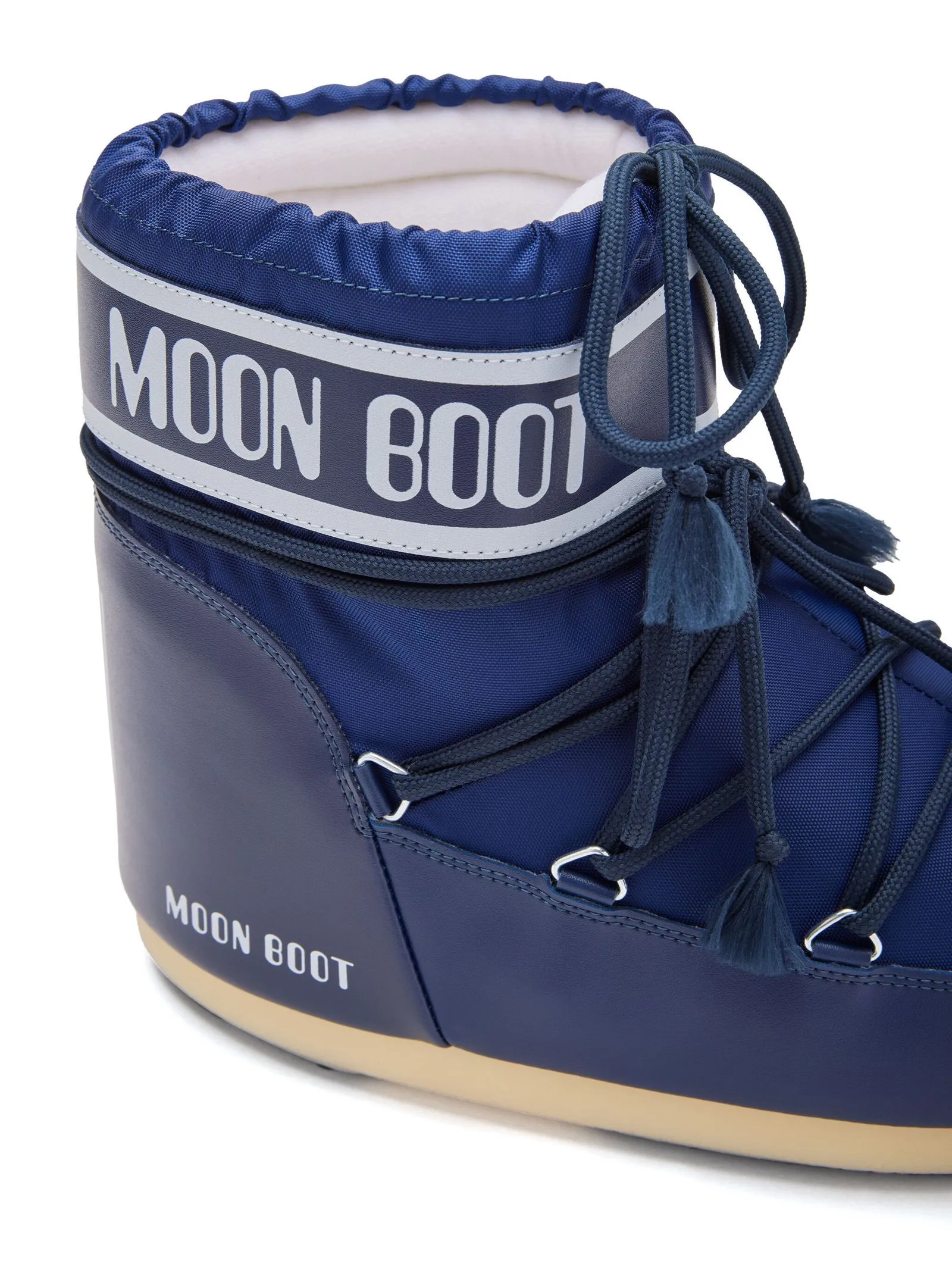 MOON BOOT Calzature,Stivaletti Icon Low Blu in Nylon 