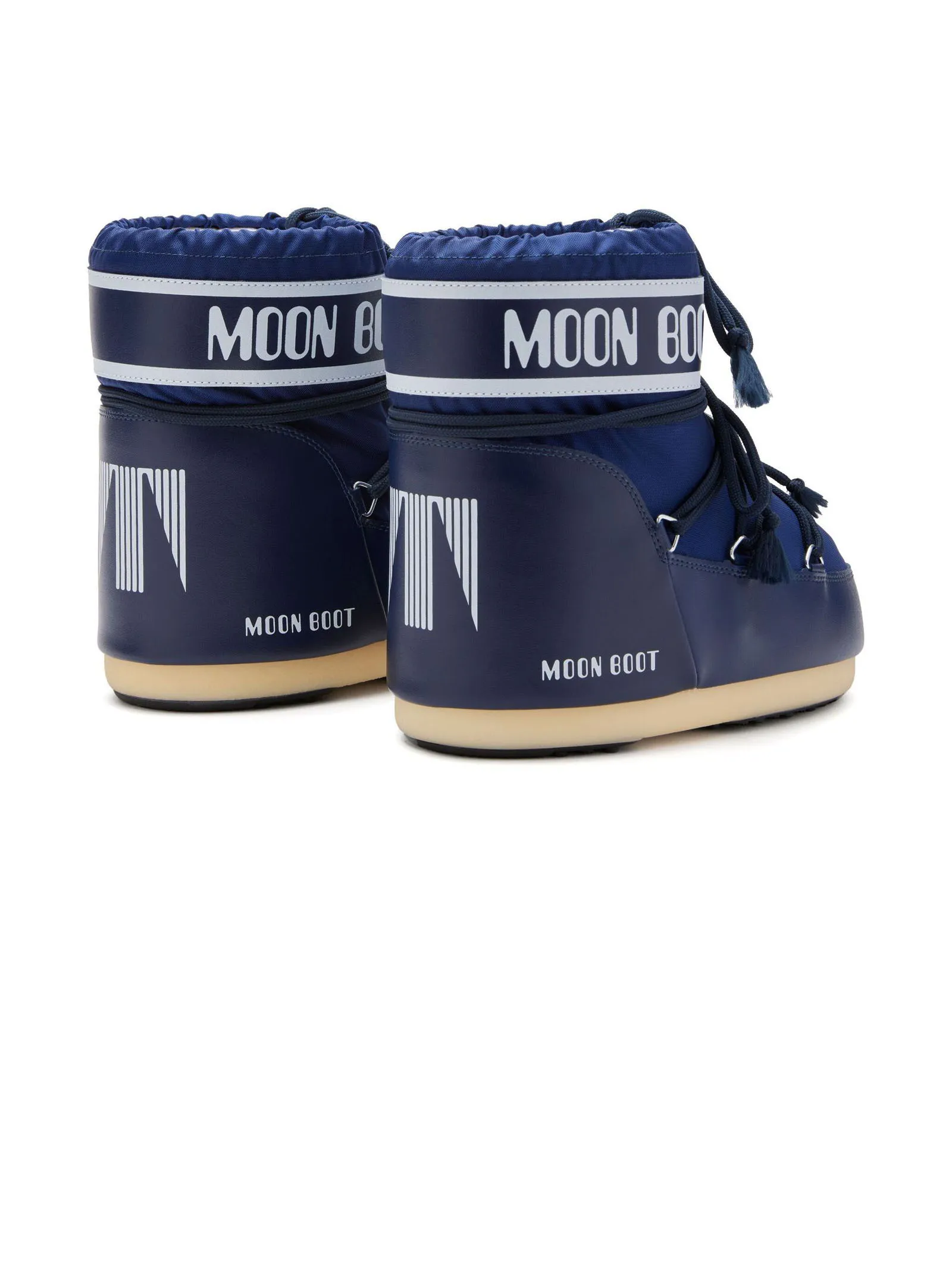 MOON BOOT Calzature,Stivaletti Icon Low Blu in Nylon 