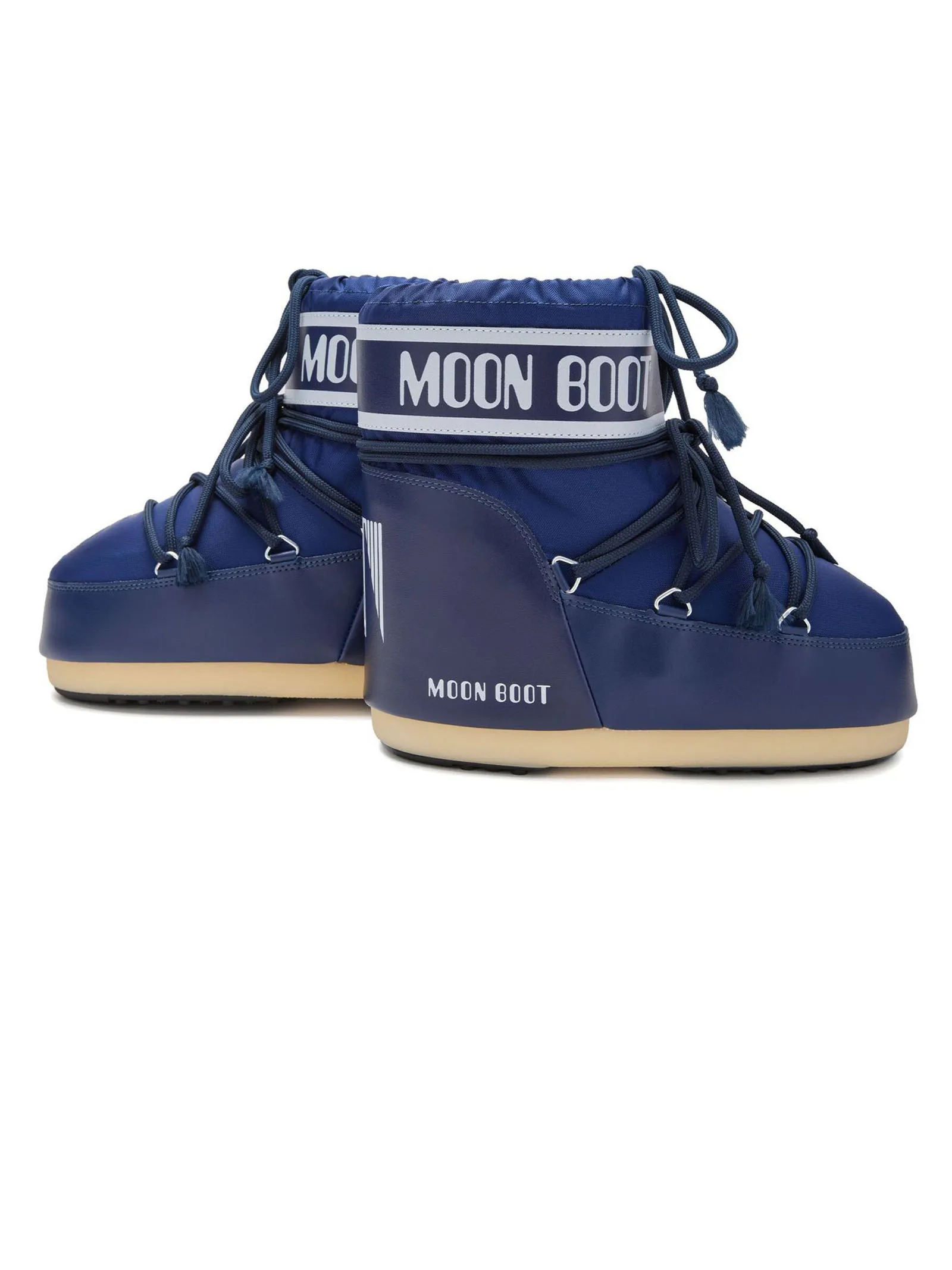 MOON BOOT Calzature,Stivaletti Icon Low Blu in Nylon 