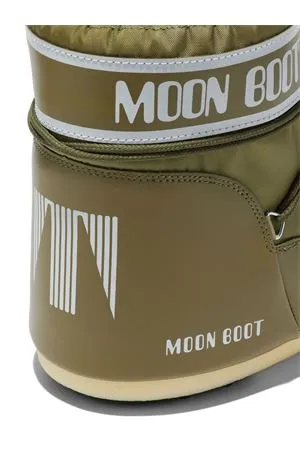 MOON BOOT Calzature,Stivaletti Icon Low Verde in Nylon 