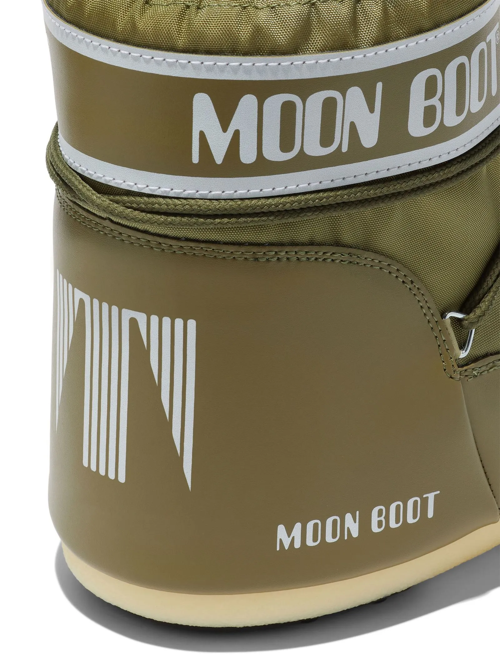 MOON BOOT Calzature,Stivaletti Icon Low Verde in Nylon 