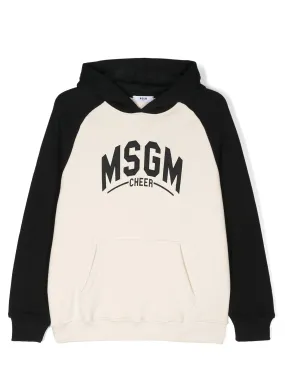 MSGM KIDS  Felpa con cappuccio