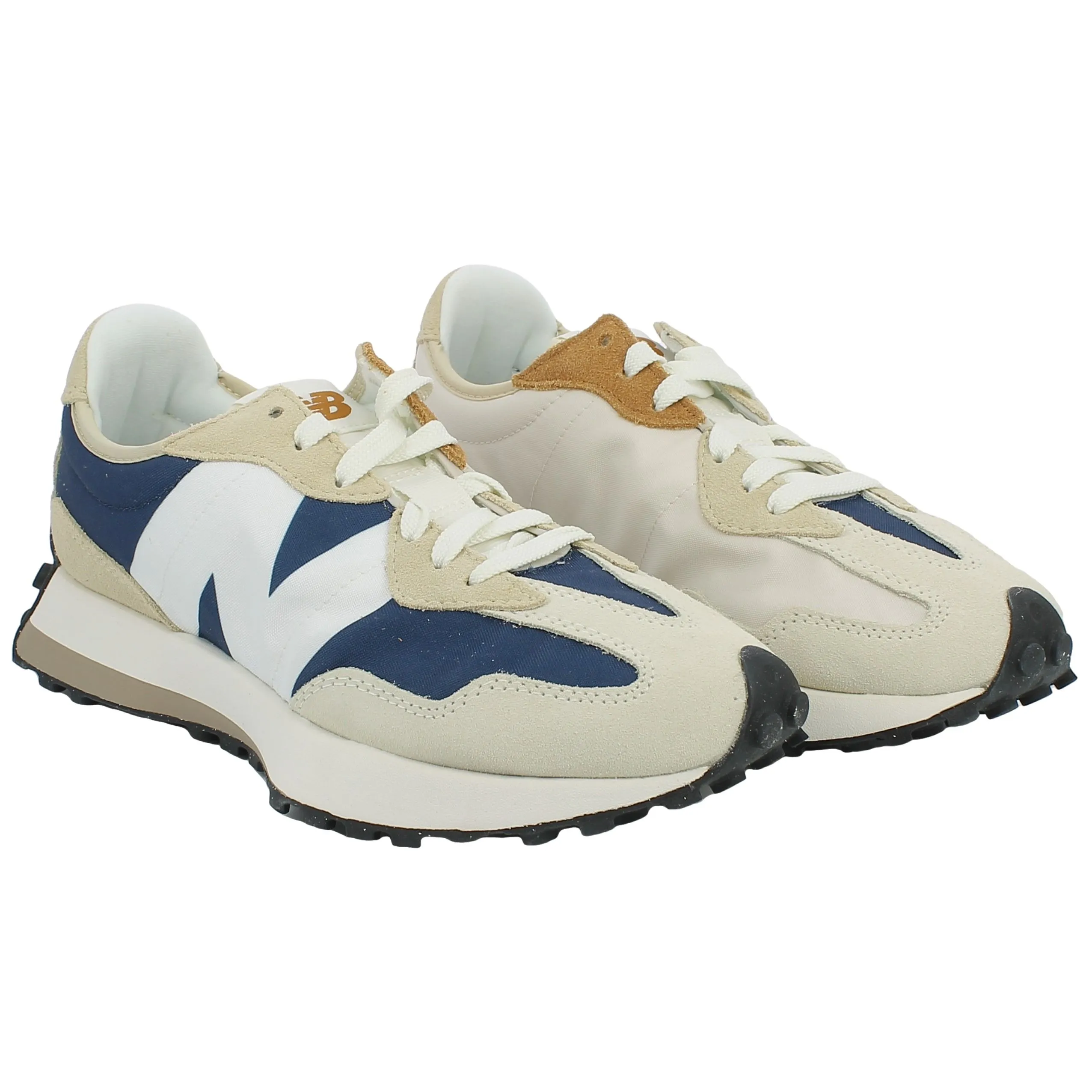 New Balance  Sneaker 327 beige e blu 