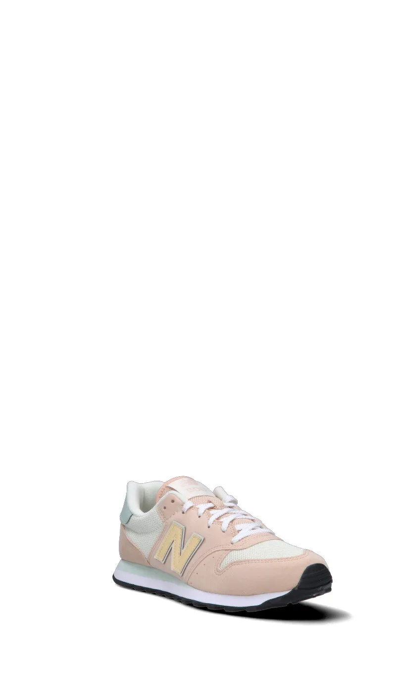 NEW BALANCE Sneaker donna rosa/acqua marina/gialla