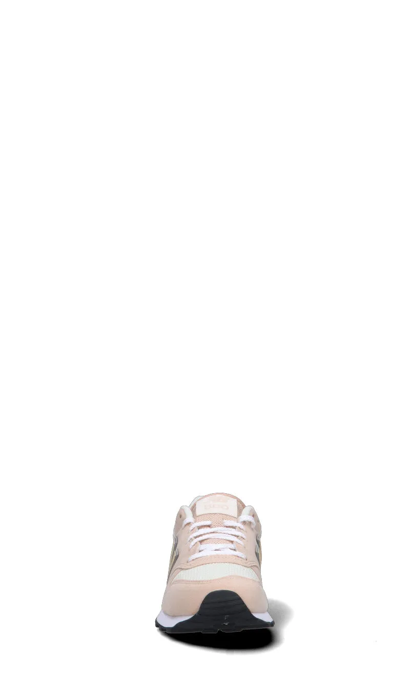 NEW BALANCE Sneaker donna rosa/acqua marina/gialla