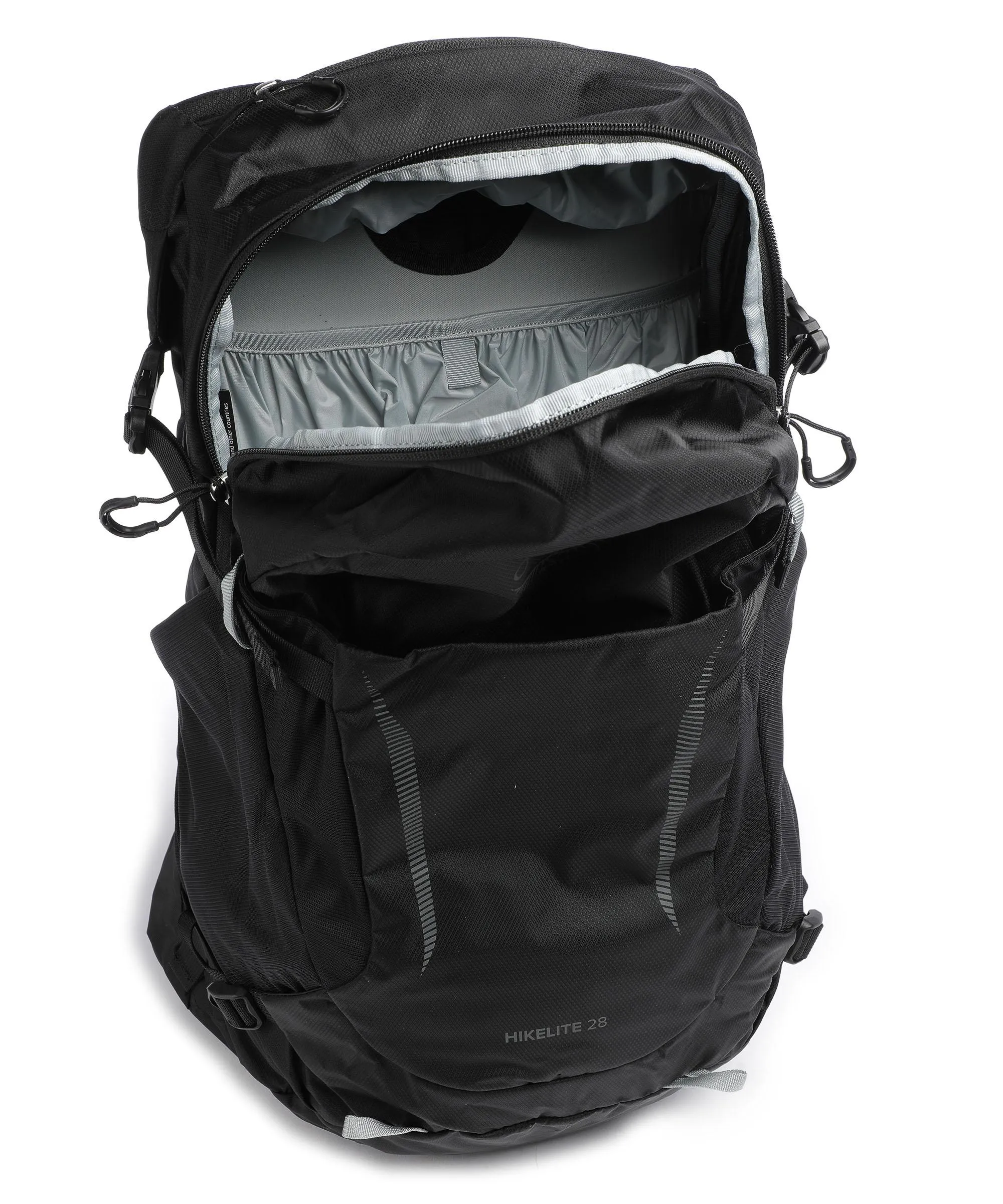  Osprey Hikelite 28 S/M Zaino montagna nylon nero  