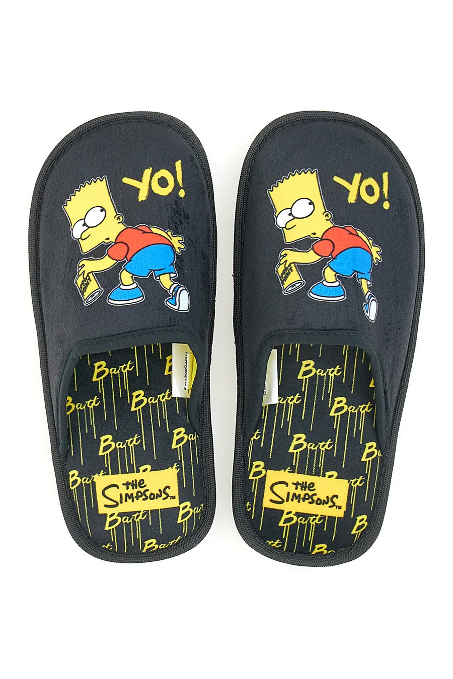 Pantofole Nere Simpson Bart 16421