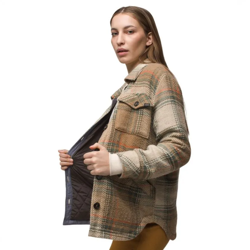 Prana Lower Falls Flanel Jacket giacca donna