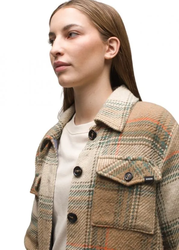 Prana Lower Falls Flanel Jacket giacca donna