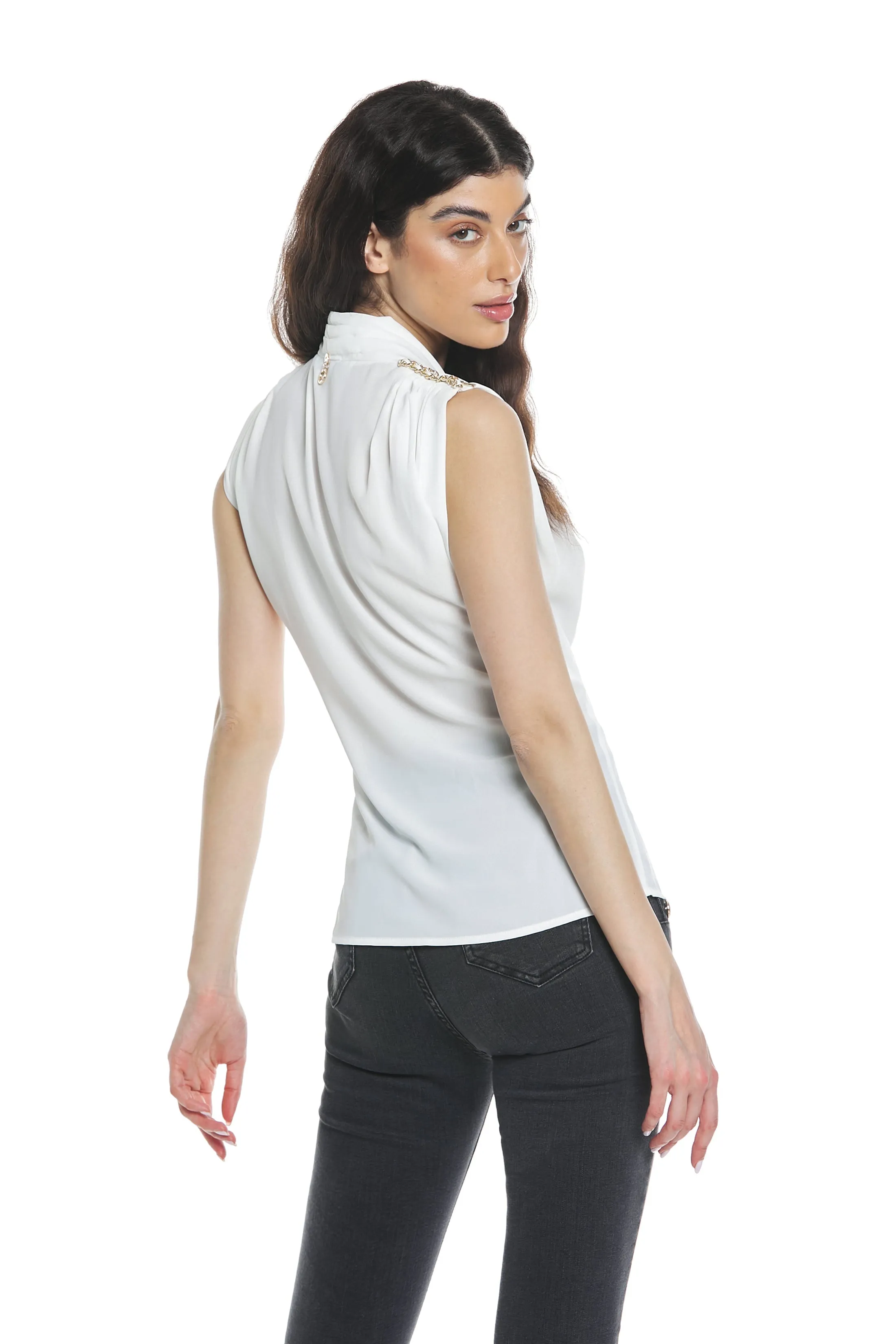 Relish - Blusa RUWAYD Milk