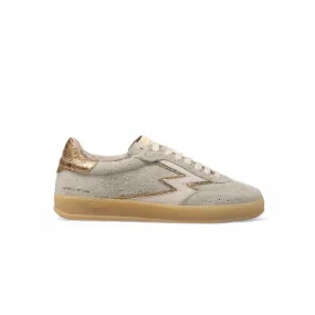 Sneaker Club Bianca Backtab Oro