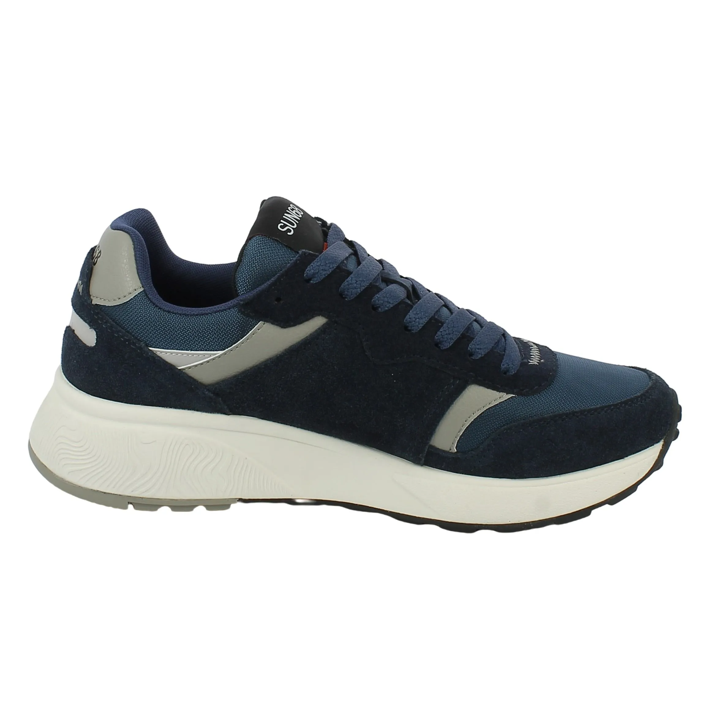 Sun68  Sneaker Daddy Navy Blue 