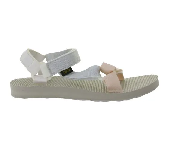 TEVA Original Universe sandali da donna scarpe casual leggere scintillanti 1135370/PMML argento/rosa/grigio