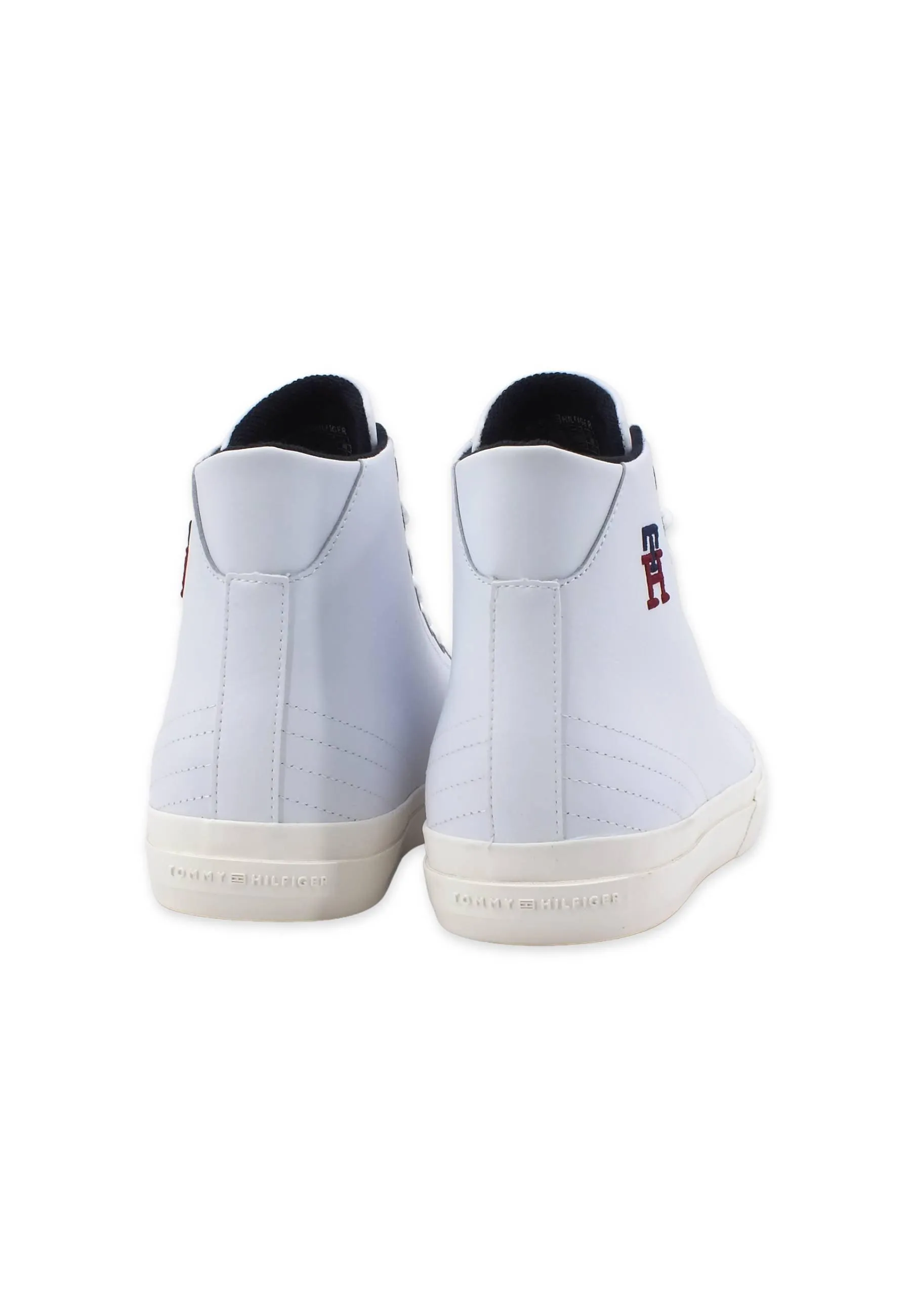 TOMMY HILFIGER Vulc Street Hi Sneaker Uomo White FM0FM04739