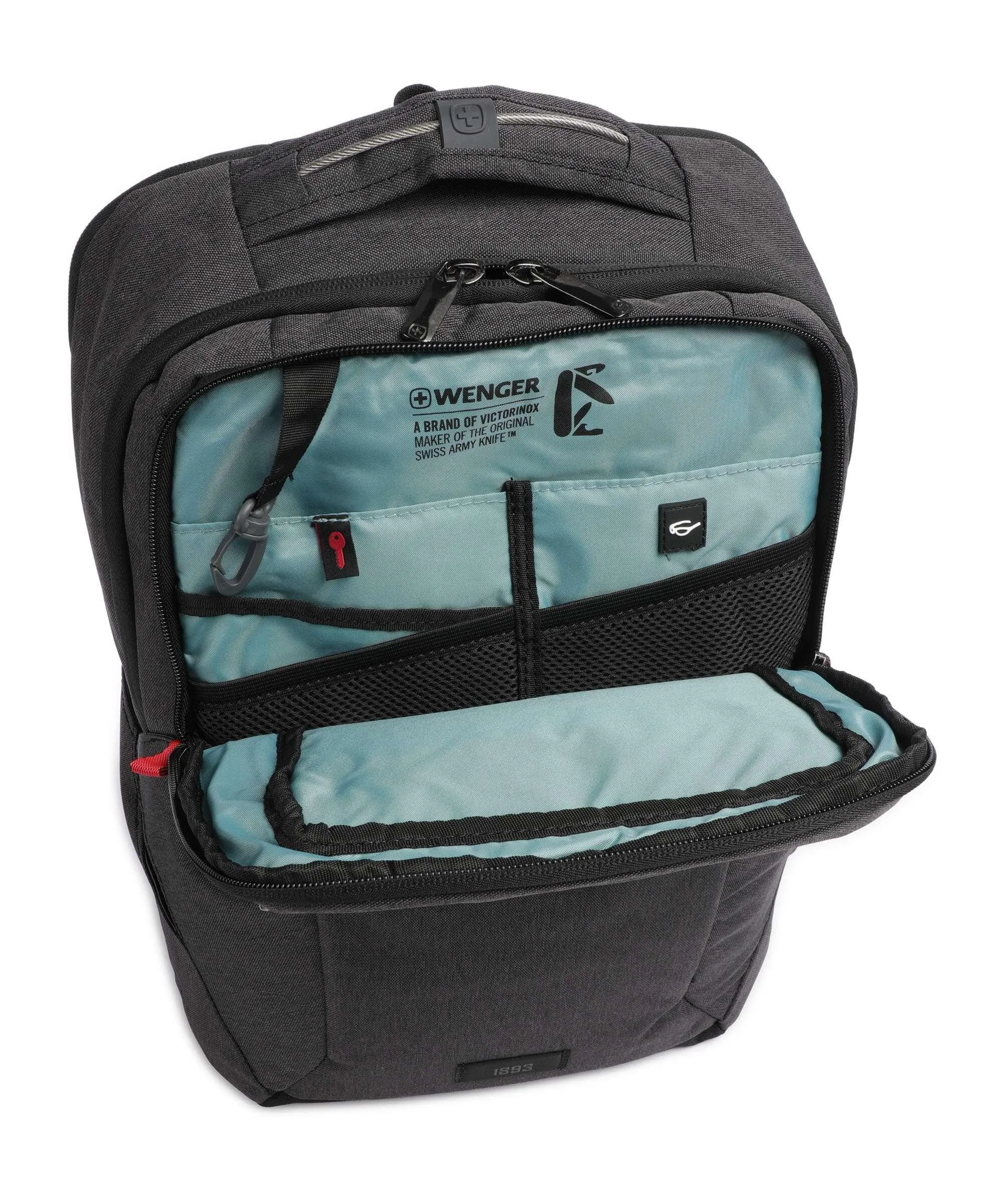  Wenger MX Professional Zaino porta pc 15″ poliestere grigio scuro  